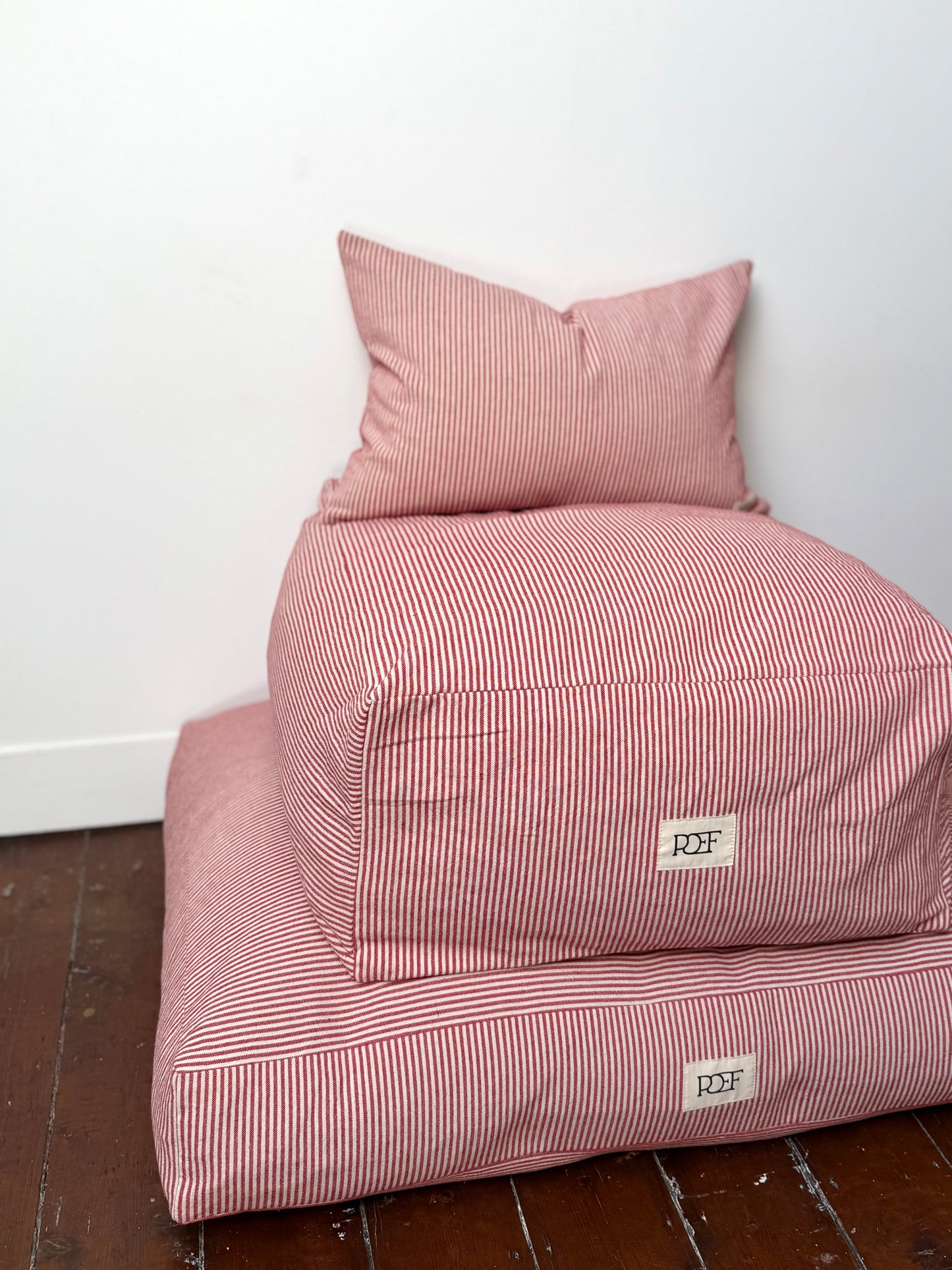 Cherry Pouf