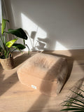 Fleece pouf